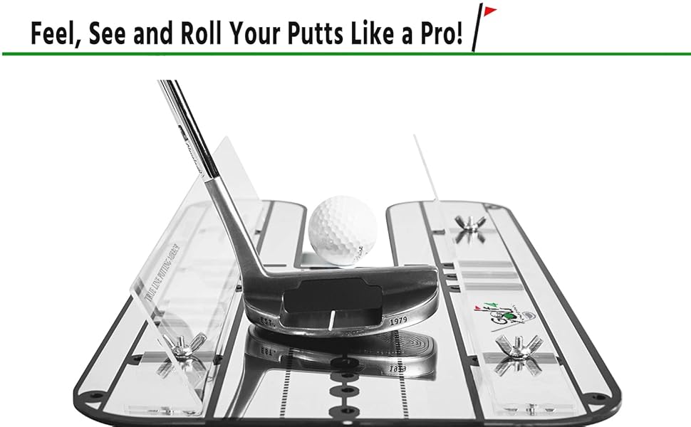 golf alignment putting mirror training aids