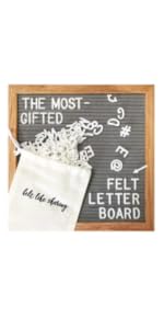 felt letter board