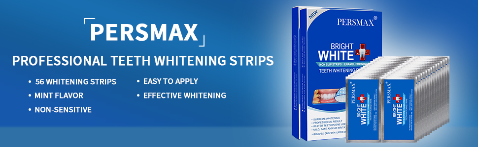 Teeth whitening strips kit