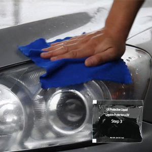 Visbella, DIY, Headlight, Restoration, Kit, Cleaner, Foggy, Lens, Dull, UV, Protection, Clearcoat