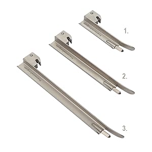 Miller Type Blade Size: 1, 2, and 3