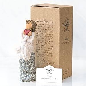 Willow Tree Always figure with packaging and enclosure card.