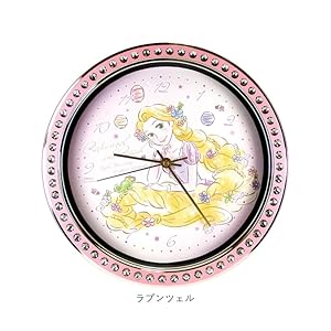 ディズニーストア ラプンツェル 時計 壁掛け 置き時計 2025年
