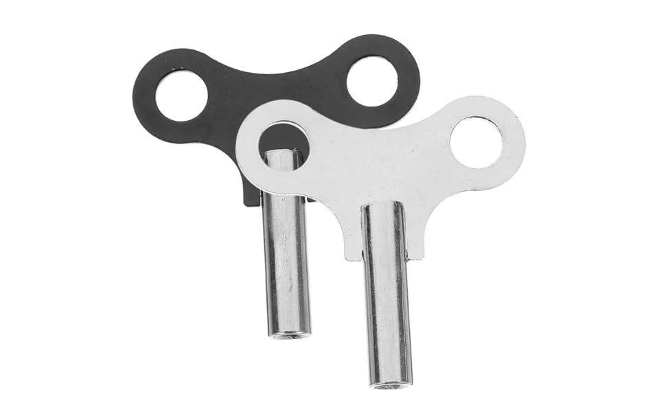 Garneck 2Pcs Clock Key Sturdy Winding Keys Grandfather
