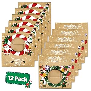 Christmas Cookie Boxes for gift giving