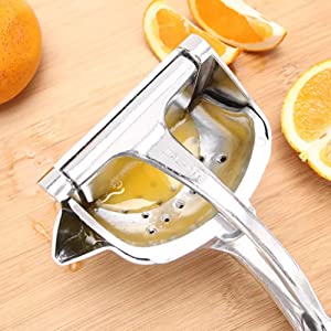 hand press fruit juice squeezer