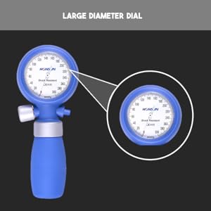 shock proof palm type aneroid sphygmomanometer bp monitor blood pressure checking at home for doctor