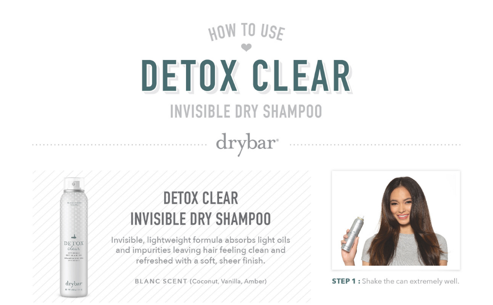 Drybar DETOX CLEAR INVISIBLE DRY SHAMPOO