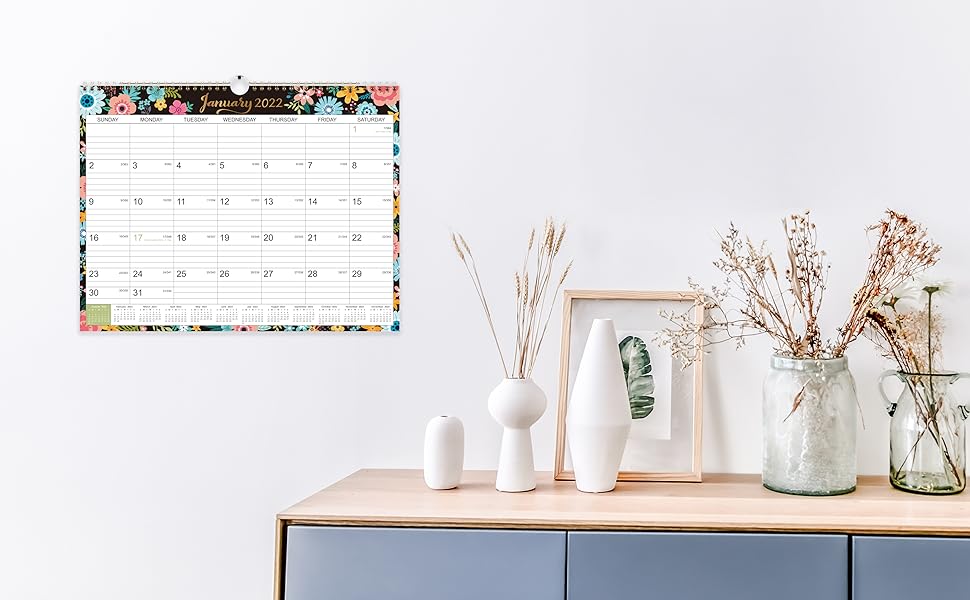 2021-2022 wall calendar