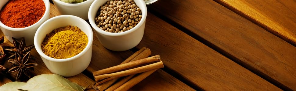 SPICES HALDI MIRCHI ELAICHI DHANIA JEERA chilly coriander turmeric cumin jeera saunf