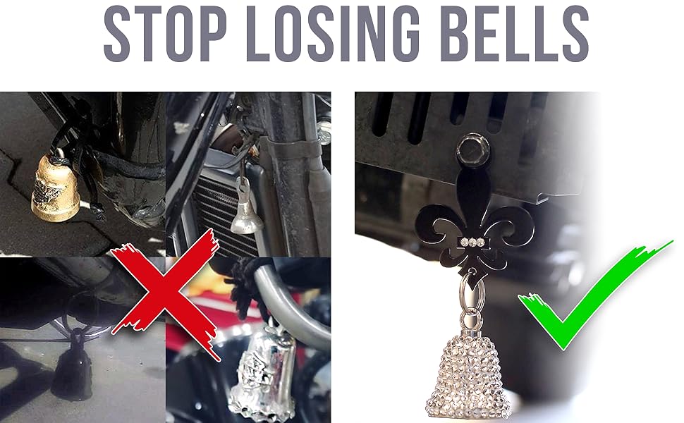 Amazon.com: SPARKLE RIDER Fleur-de-lis Motorcycle Bell