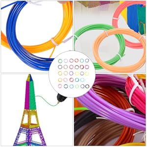 30pcs Printing Pen Filament Refills High-Precision Material Random Colors Compatible with Pens and Printers for Creative Projects and DIY Crafts 15 13