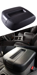 Center Console Lid Armrest Cover Kit GMC Sierra Yukon XL Chevy Avalanche Silverado Suburban Tahoe