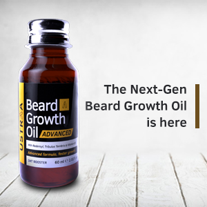 Amazon Com Ustraa Beard Growth Oil Advanced 2 02 Oz Beard Growth Oil For Patchy Beard With Redensyl And Dht Booster Nourishment Moisturization No Harmful Chemicals Health Personal Care