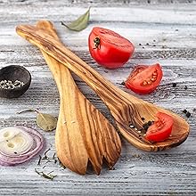 salad tosser wooden salad tongs wooden serving spoons salad serving set salad tossing utensils