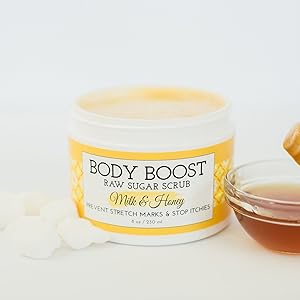 body boost raw sugar scrub