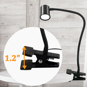 reading light with clip