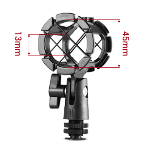 Amazon.co.jp: SMALLRIG マイクショックマウント 振動防止 角度