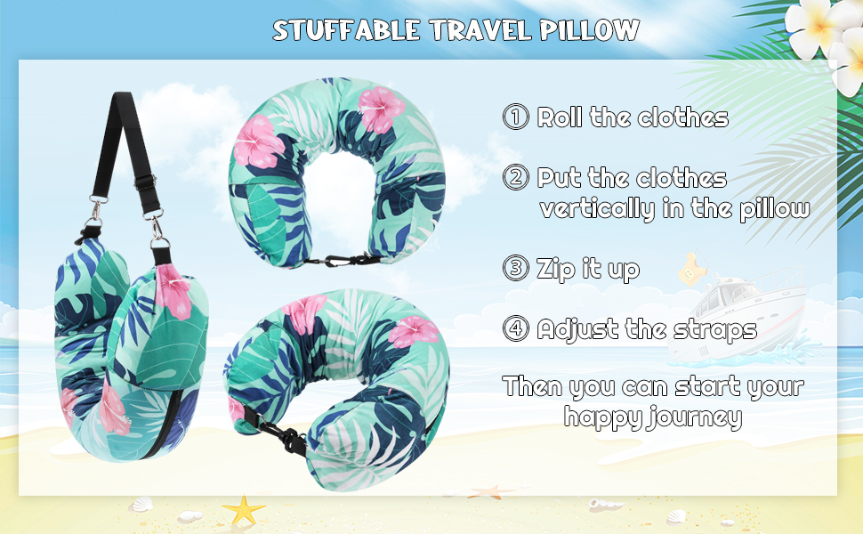 U-Shaped with Snap Strap