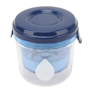 Luocute Yogurt Cheese Maker, Clear Container, Spring Loaded Pressure Plate, Stainless Steel, PP Material, Large Quantities, Reusable Thick Greek Yogurt Whey Separator for Home Kitchen 33 2718240085611-2