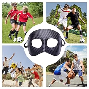 フェイスガード.鼻骨骨折.顔面保護.ノーズガード【スポーツ】【サッカー】【野球】 Amazon.co.jp: スポーツフェイスノーズガード、野球フェイス