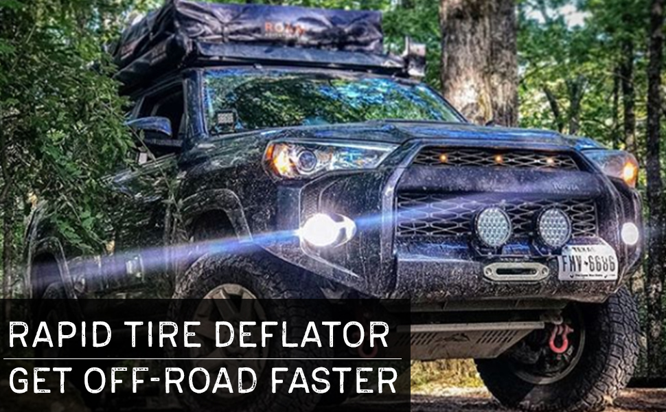 Our precisely designed system removes the valve core quickly to provide the fastest deflation
