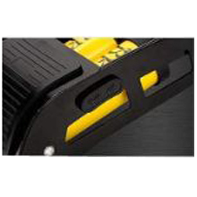 yellow twin foot pump