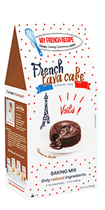 Amazon Com Chocolate Lava Cake Baking Mix Moelleux Au Chocolat