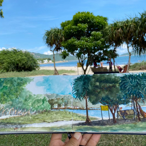 water color painting