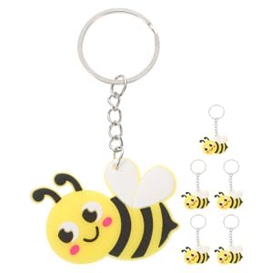 女王蜂　キーホルダー　チャーム Amazon.co.jp: [OFFSCH] 6個 蜂キーホルダー ミツバチのキー