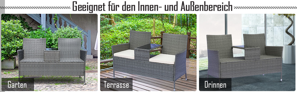 Gartenbank Gartensofa