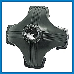 square cane base for self standing by itself base 4 feet cane accessory for balance and stability