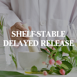 Shelf-stable—delayed release