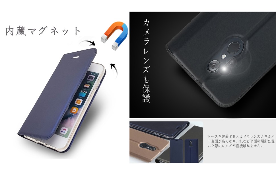 Amazon | For Xperia XZ1 Compact ケース 手帳型 SO-02K docomo