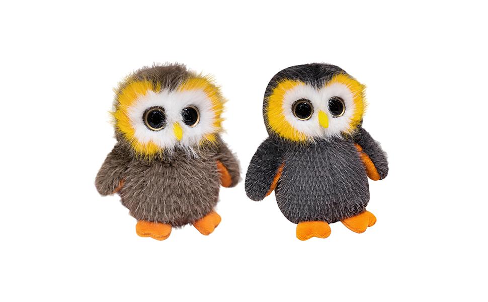 フクロウのぬいぐるみ3点セット ホワイトフクロウ L 吉徳 ぬいぐるみ ふくろう りくのなかまたち