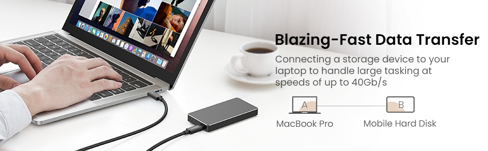 thunderbolt 3 cable usb c to c cord 40gbps 5k 4k 100w pd usb-c 3.1 gen 2 gen 1