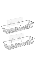 ashesive shower caddy