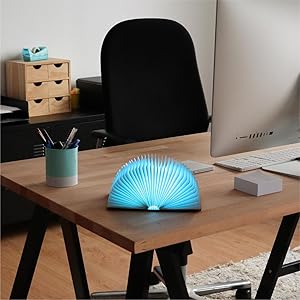book lamp con luz led para decorar tu oficina o lugar de trabajo