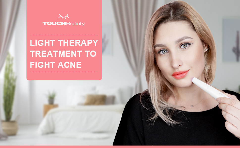 TOUCHBeauty Light Therapy Acne Pen, Light Therapy Stick Acne Treatment