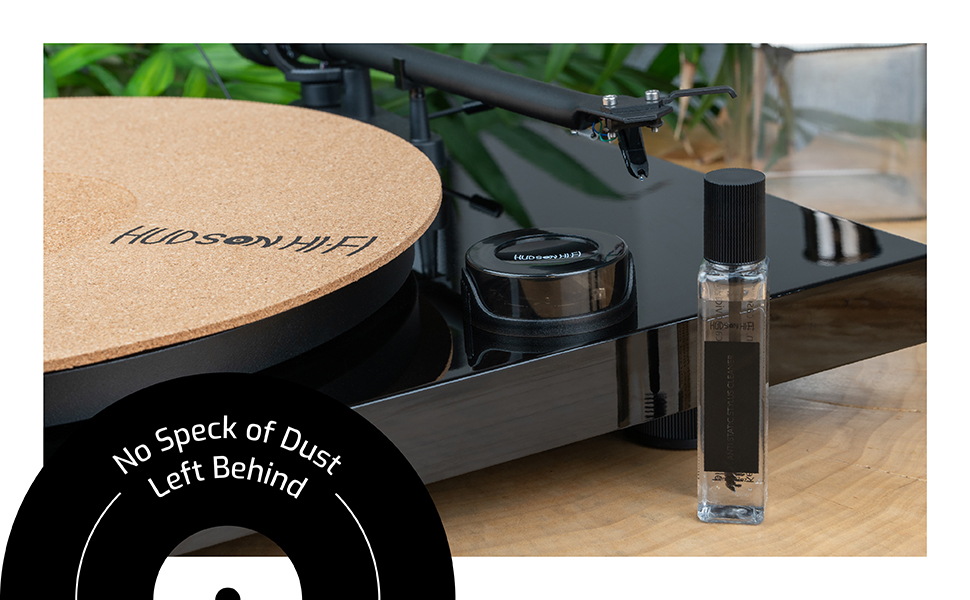 Hudson HiFi Turntable Stylus Cleaner Vinyl Cleaning Gel Bubble Vinyl