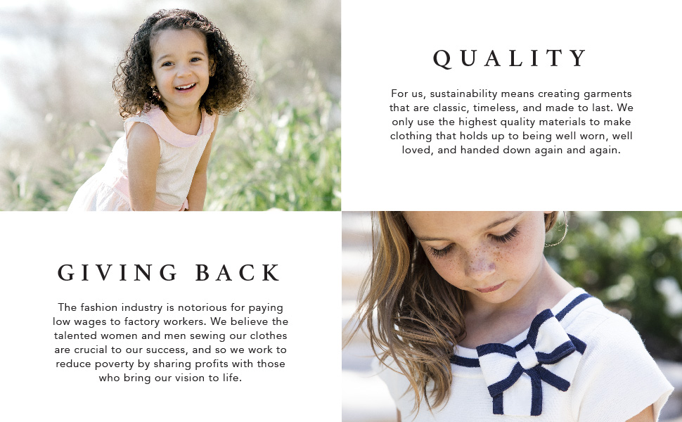 Hope Henry organic cotton girl toddler baby young easter dress seersucker spring collar bow dressy