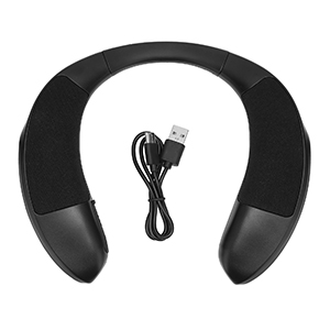 Amazon | ネックバンドBluetoothスピーカー、3Dステレオサウンド