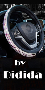 light purple steering wheel cover crystal diamond bling bling pu leather