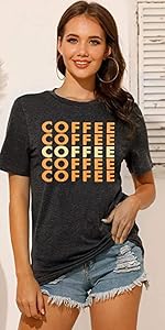 Women Coffee Tshirt