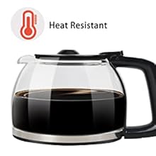 Cafetera De Goteo, 1000W, Cafetera De Filtro Con Filtro Reutilizable, Función Recalentar Y Mantener Caliente, Sistema Antigoteo, 1,25 L(10 Tazas), Libre De BPA - Aigostar Chocolate 16 2