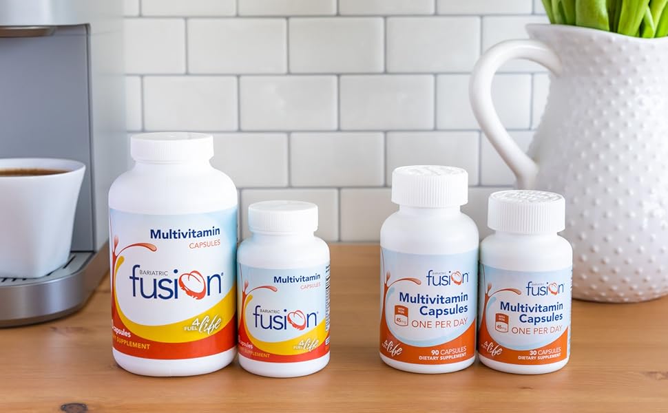 Bariatric Fusion Capsules Multivitamin for weight loss surgery patients