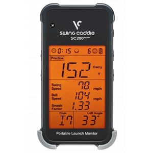 Swing Caddie SC200 Plus Portable Golf Launch Monitor