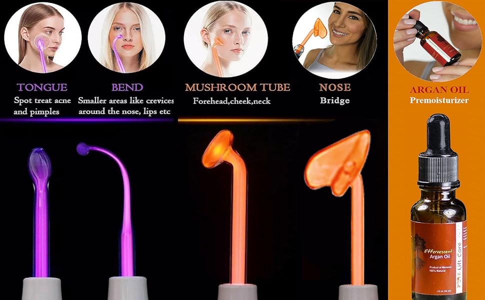 Lift Wand 2.0 Premium High Frequency Machine 2 Step Skin Care Anti Agi