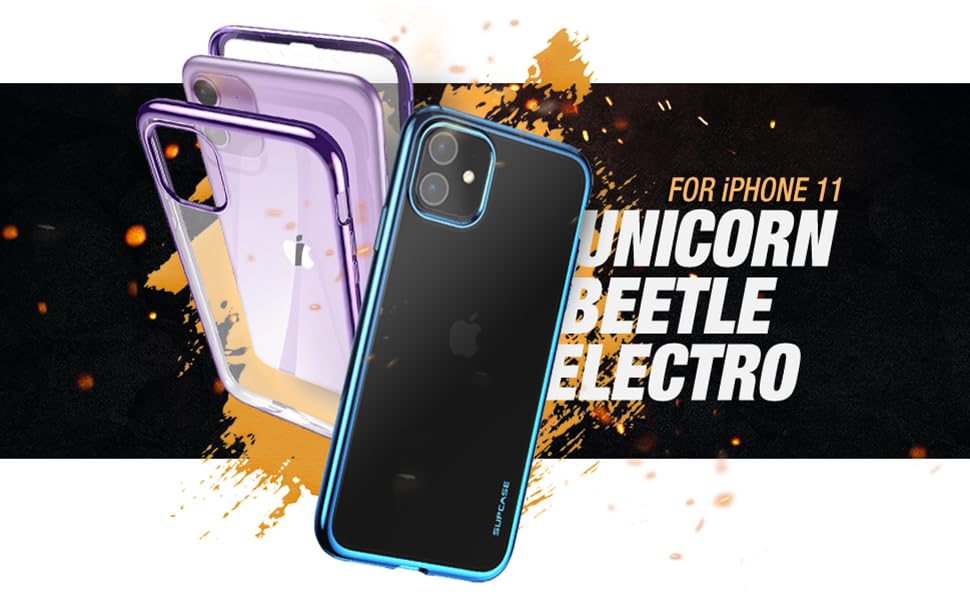 Supcase Unicorn Beetle Electro Slim Protective Case for iPhone 11 6.1 2019