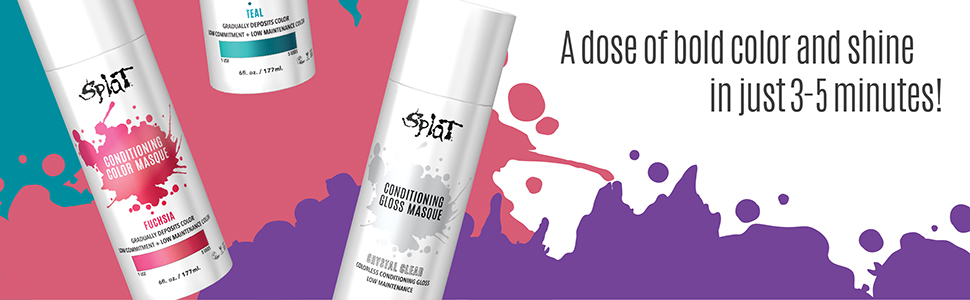 Splat Hair Color: Color Depositing Hair Mask
